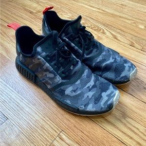 Adidas NMD NYC Black Camo Size 10.5 Limited